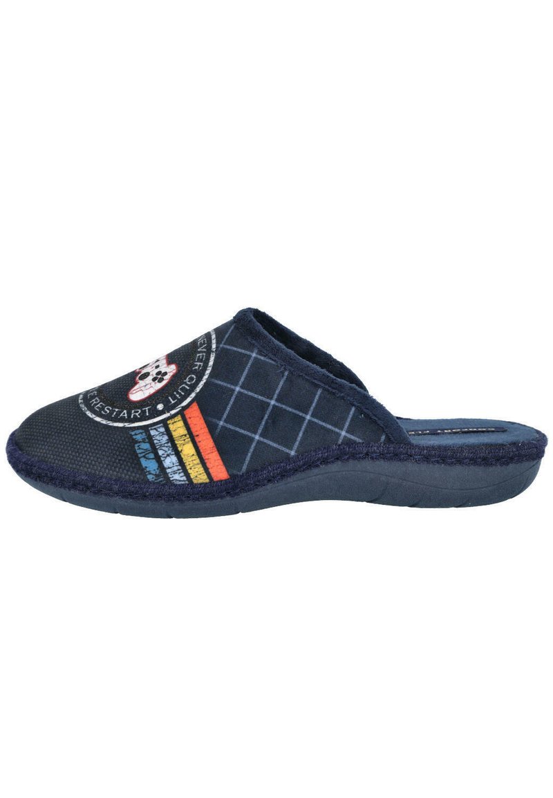 Pinturines Pantuflas - azul