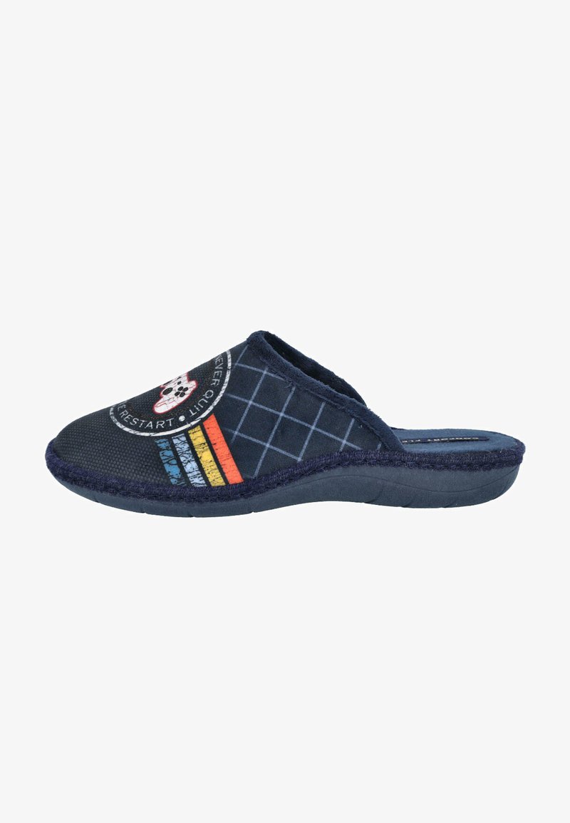 Pinturines Pantuflas - azul