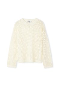 TEXTURED  - Pullover - ecru