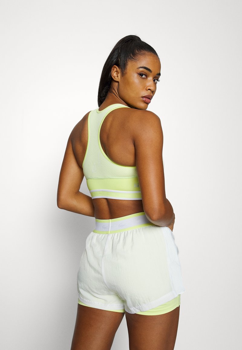 Damen Sportbekleidung | Lacoste Sport BRA ACTIVE Sport-BH mit mittlerer Stützkraft limeira/wormwood/gelb - VG99787 Damen Sportbekleidung | Lacoste Sport BRA ACTIVE Sport-BH mit mittlerer Stützkraft limeira/wormwood/gelb - VG99787