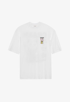 YOURTURN UNISEX - T-shirt med print - bright white