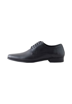 Next, REGULAR FIT - EMBOSSED DERBY  - Smart lace-ups - black