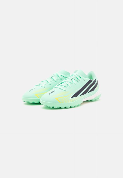 adidas F50 HYPERFAST CLUB TURF KIDS UNISEX - Botines de fútbol para césped - pulse mint/night navy/solar lemon — foto 2