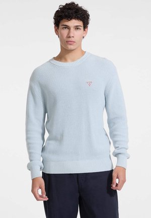 KLEINES LOGO-DREIECK - Maglione - himmelblau