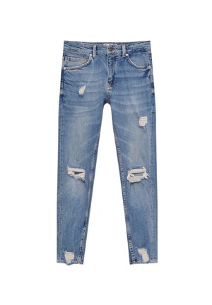 Vaqueros slim fit - neon blue