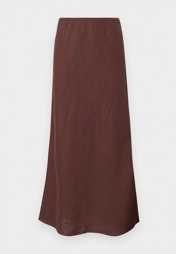 AGNETA LONG SKIRT - Maxi skirt - french roast4