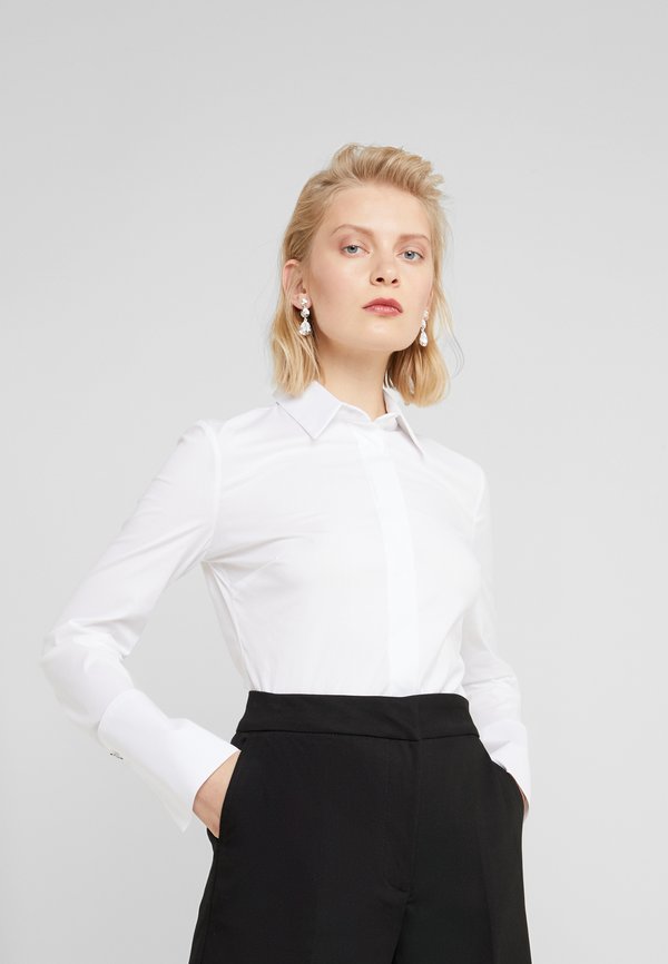 CAMICIA BLOUSE - Button-down blouse - bianco ottico