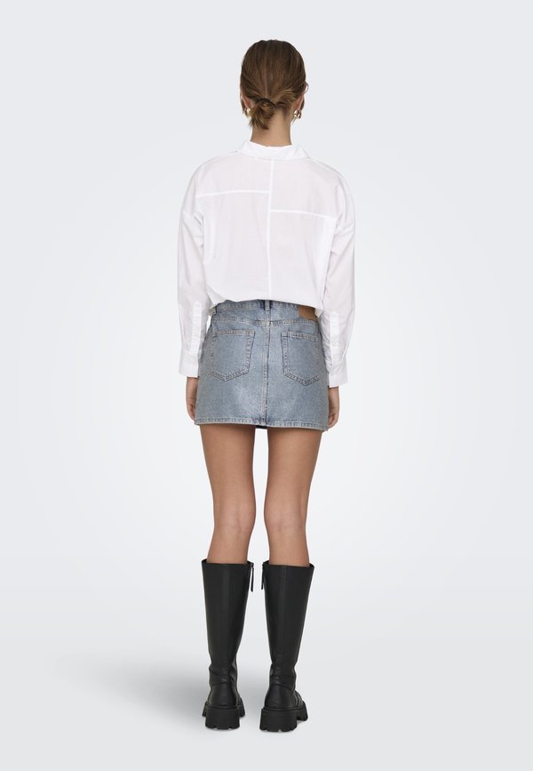 ONLHOLLYWOOD CRYSTAL SKIRT - Denim skirt2