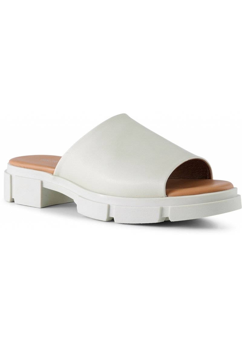 Damen Sneaker | Shoe The Bear Pantolette hoch grauweiß/weiß - AM31503 Damen Sneaker | Shoe The Bear Pantolette hoch grauweiß/weiß - AM31503