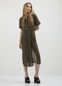 Calliope LONGUETTE CON NODO  - Gonna lunga - verde