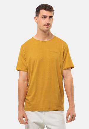 Jack Wolfskin TRAVEL - T-Shirt sport - curry