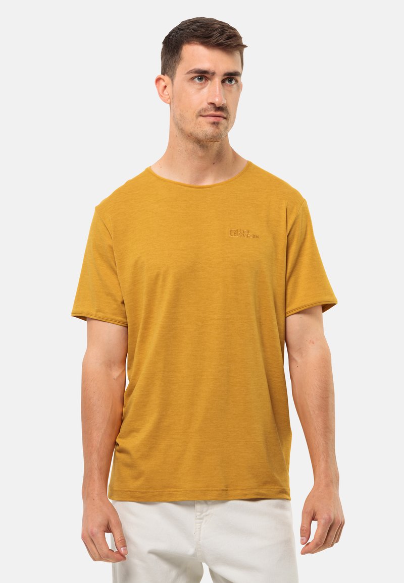 Jack Wolfskin TRAVEL - Sport T-Shirt - curry
