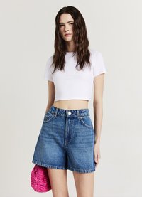 Calliope Denim shorts - blu denim medio