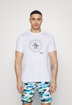TRADEMARK TENNIS GRAPHIC TEE - T-Shirt sport - bright white