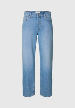 Selected, LOOSE-FIT JEANS 220 - Vaqueros holgados - light blue denim