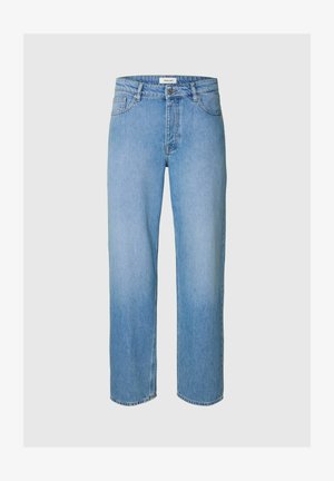 Selected, LOOSE-FIT JEANS 220 - Vaqueros holgados - light blue denim