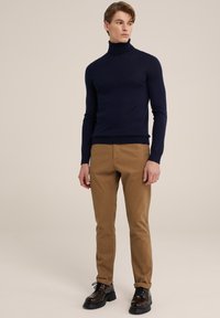 WE Fashion THE MERINO KNIT - Pulover - blue