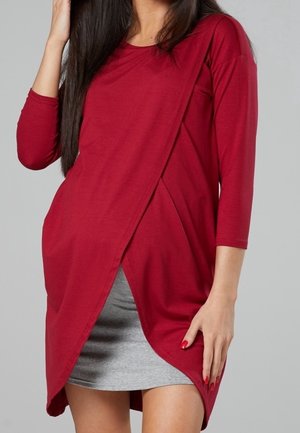 Robe en jersey - dark red