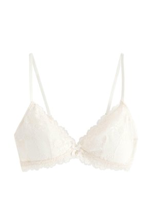 Lindex, BRA, BRALETTE EMMA - Trekants-bh'er - off white