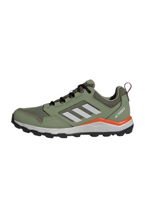 TRACEROCKER 2 - Trail running shoes - tent green   grey one   semi impact orange