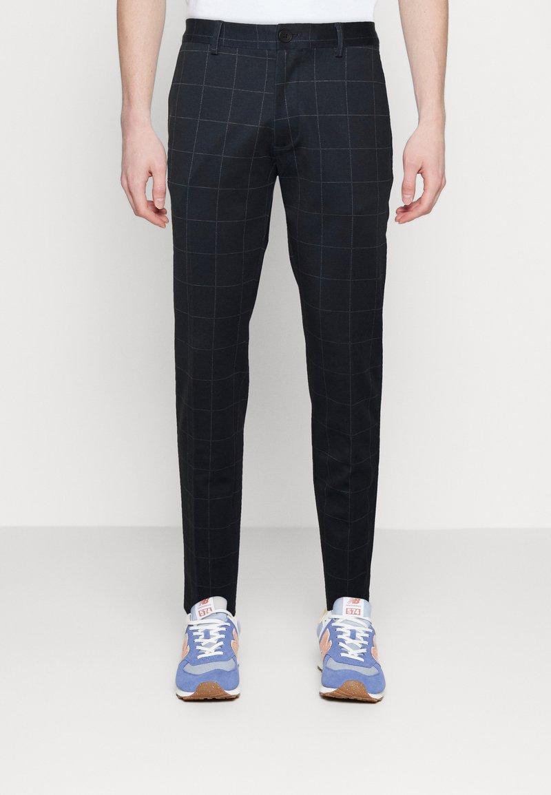 Jack & Jones MARCO PHIL Trousers navy blazer/white/dark blue