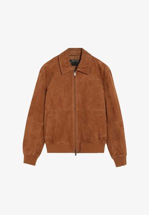 Scalpers, Chaqueta de cuero - caramel