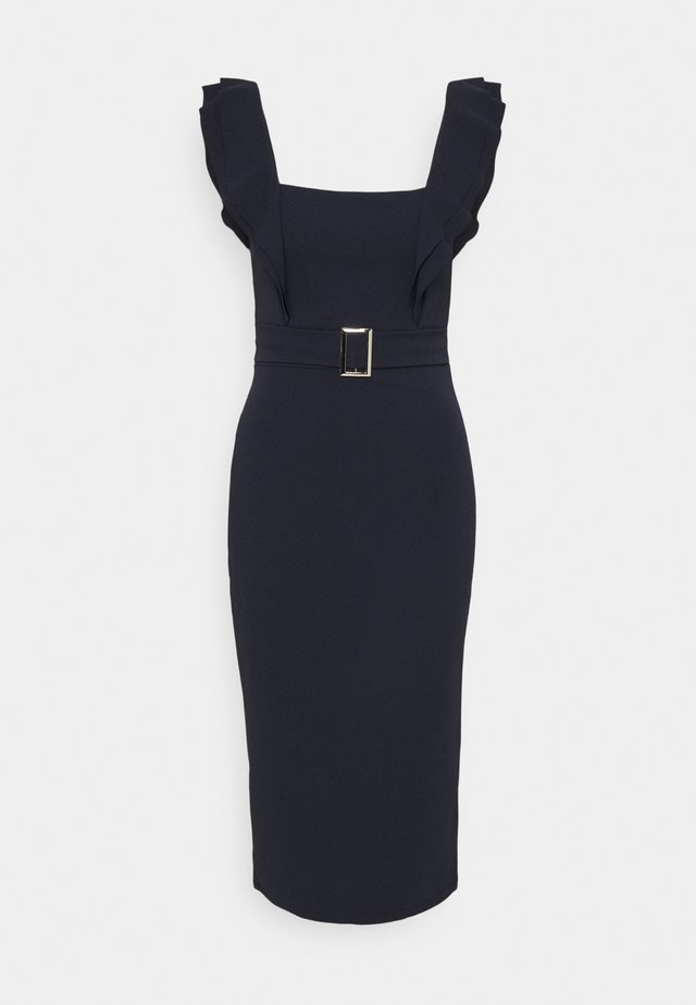 HUNTER BUCKLE DRESS - Robe de soirée - navy