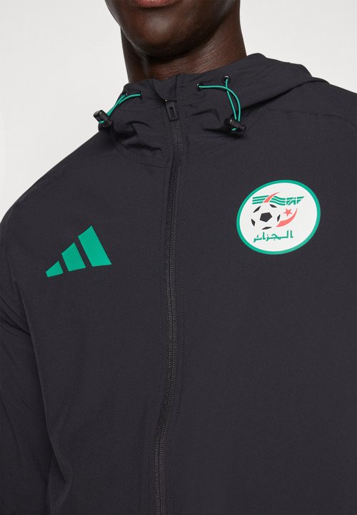 adidas Algeria Tiro 25 Competition Vis Tech Travel Jacket Black — foto 6