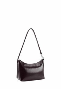 Seidenfelt Handtas - dark chocolate