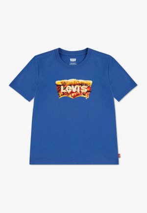 BATWING SLICE TEE - Print T-shirt - true navy