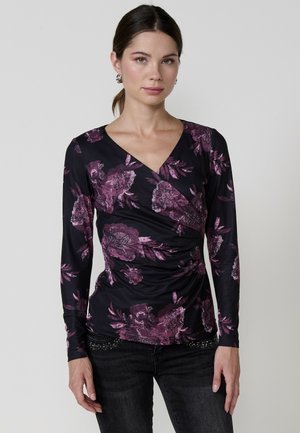 CRUZADO - Camiseta de manga larga - black