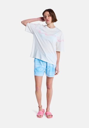 Roxy HANGLOOSE PLACED - Tričko s potlačou - coconut milk