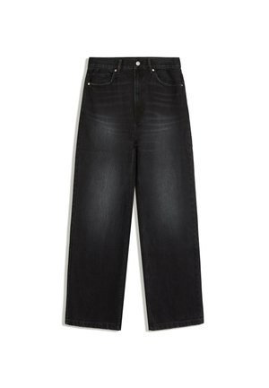 Bershka, BAGGY - JEANS - Jeans baggy - black