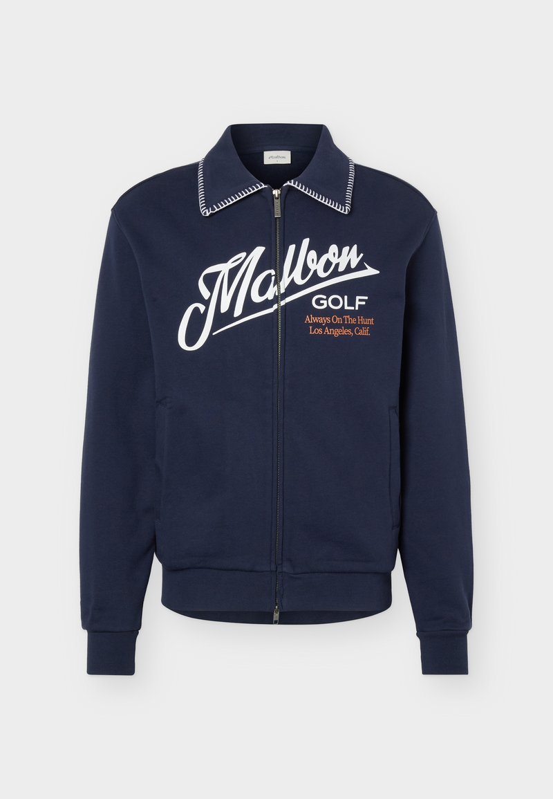 Malbon Sweater met rits donkerblauw Malbon Sweater met rits donkerblauw