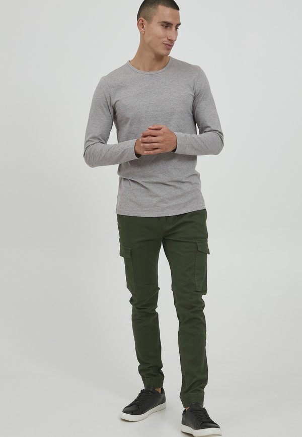PRBledion - Long sleeved top - gray melange2