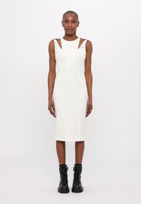 Versace Jeans Couture Džersio suknelė - cloud dancer