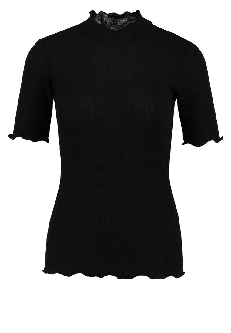 Damen T-Shirts | Samsøe Samsøe NELLI T-Shirt basic black/schwarz - JE92704 Damen T-Shirts | Samsøe Samsøe NELLI T-Shirt basic black/schwarz - JE92704
