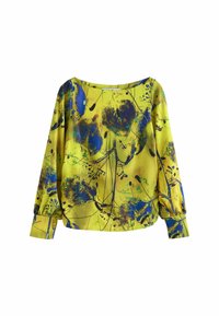 Next GATHERED SIDES REGULAR FIT - Blúzka - yellow blue print