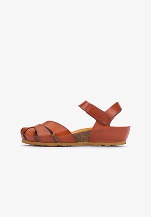 Yokono, Sandali con zeppa - brun