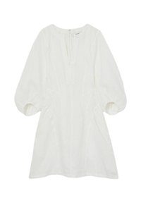 Reiss ROMI BALLOON SLEEVE MINI  - Vapaa-ajan mekko - ivory