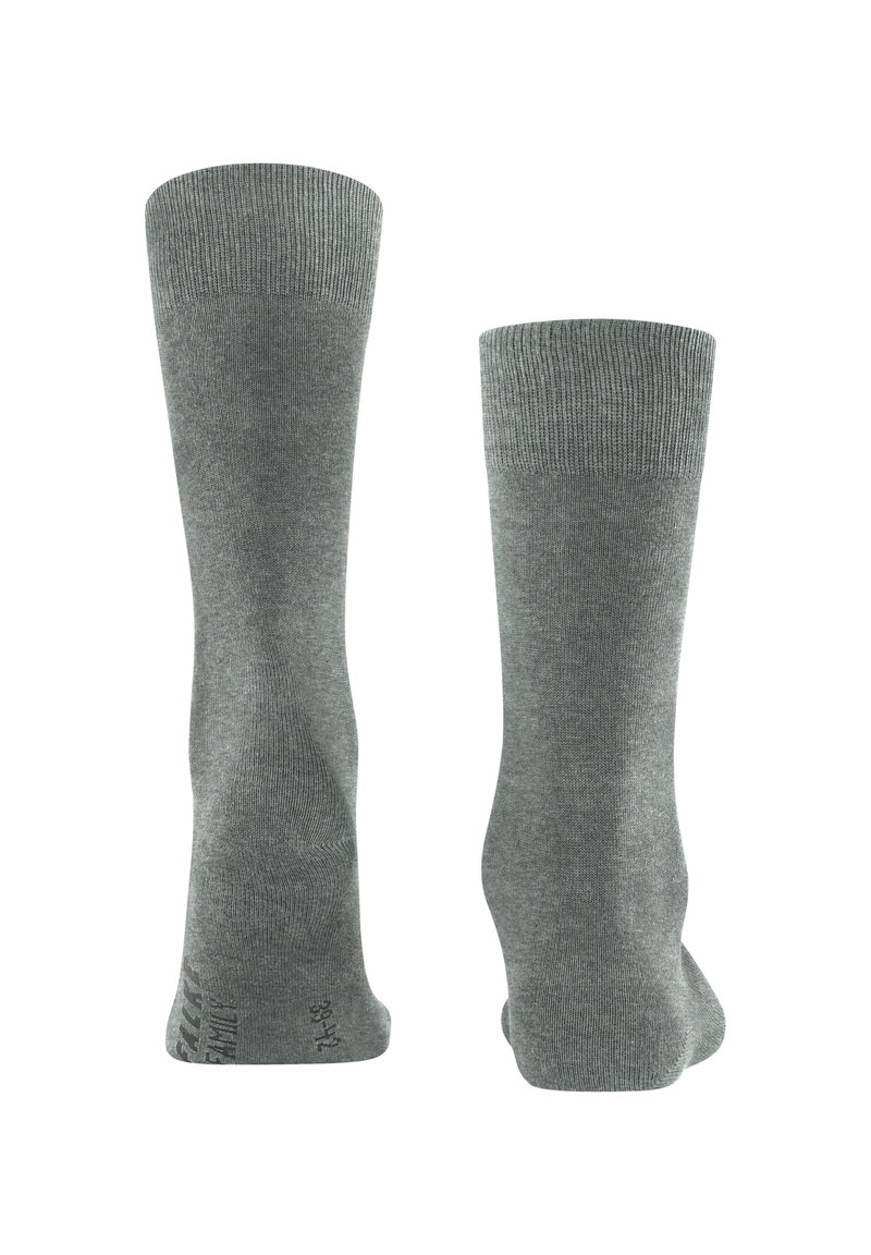 Herren Unterhosen | FALKE FAMILY SUSTAINABLE COTTON-MIX Socken light greymel/hellgrau - JI70001 Herren Unterhosen | FALKE FAMILY SUSTAINABLE COTTON-MIX Socken light greymel/hellgrau - JI70001