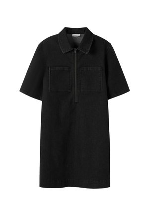 Haljina od trapera - dark grey denim
