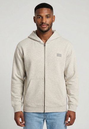Vans LX FULL ZIP HOODIE - Sweat zippé - ash heather