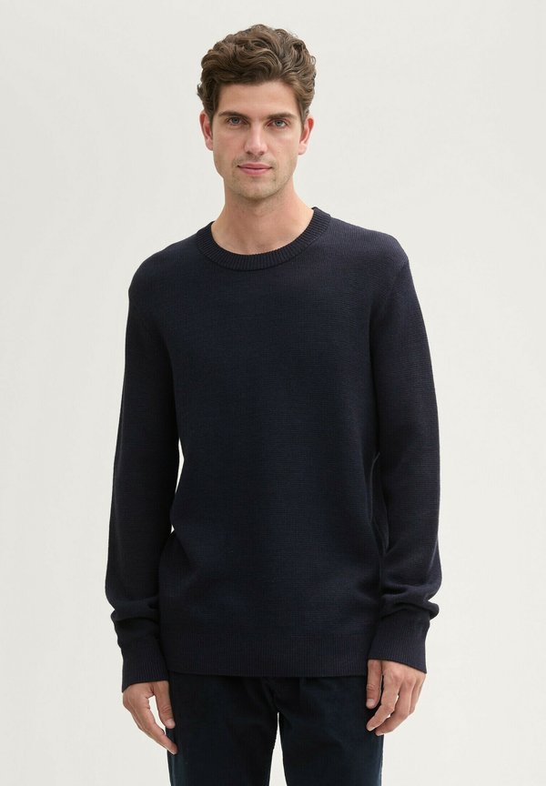 COMFORT MIT STRUKTUR - Strickpullover