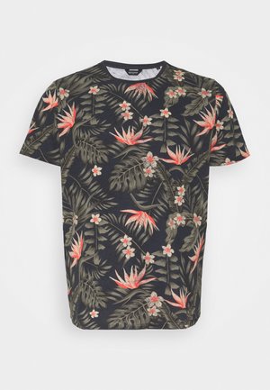 REPEAT - T-shirt print - navy