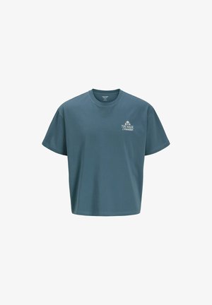 Jack & Jones, T-SHIRT T-SHIRT - Trükipildiga T-särk - blue mirage