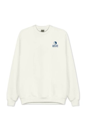 Kaotiko CREW YAKISOBA LOVERS UNISEX - Sportinis megztinis - ivory