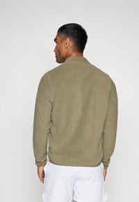 Björn Borg FULL ZIP - Jakna od flisa - deep lichen green