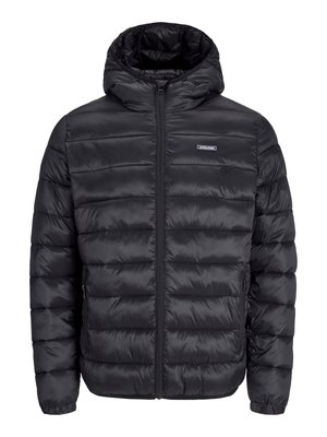 Jack & Jones JJVINCENT PUFFER HOOD - Lagana jakna - black