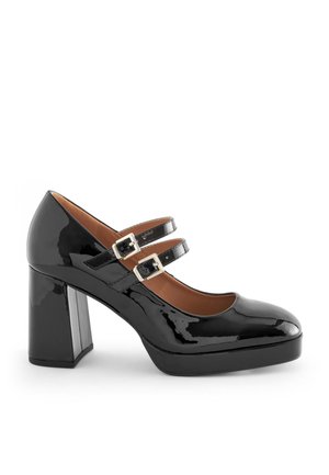 Next FOREVER COMFORTÂ® PLATFORM MARY JANE SHOES - Plateaupumps - black